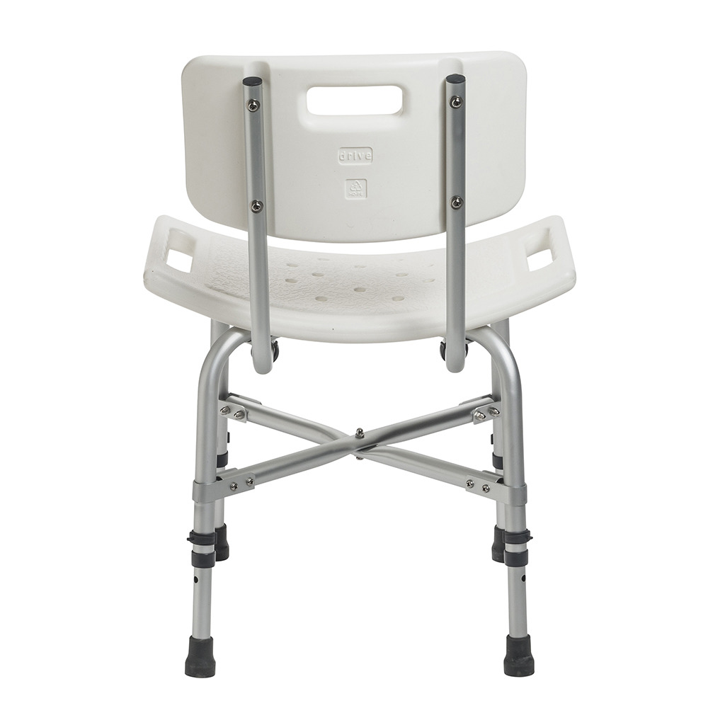 Deluxe Bariatric Shower Chair w/ back Gerould's Healthcare Center
